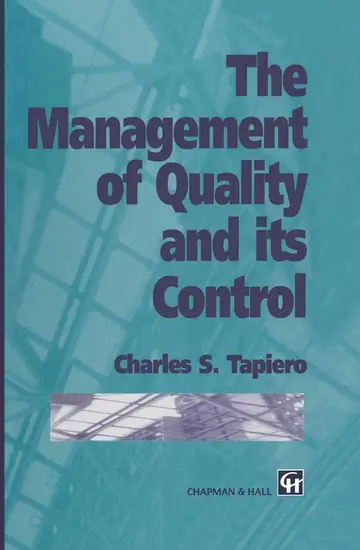 Cover of The Management of Quality and its Control