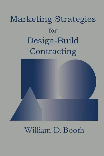 Cover of Marketing Strategies for Design-Build Contracting