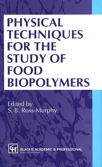 Cover of Physical Techniques for the Study of Food Biopolymers