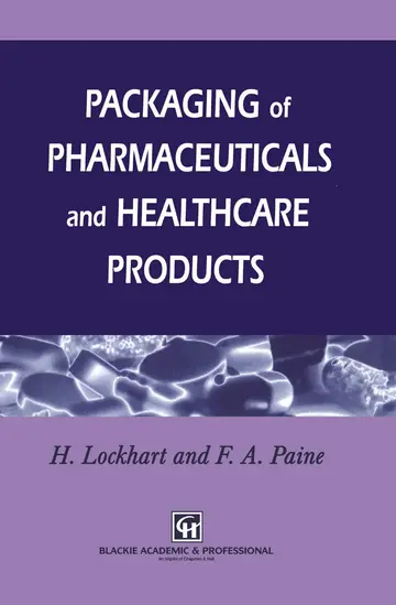 Cover of Packaging of Pharmaceuticals and Healthcare Products
