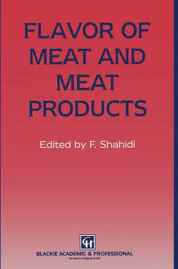 Cover of Flavor of Meat and Meat Products