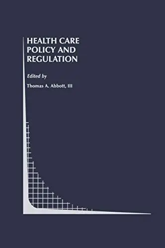 Cover of Health Care Policy and Regulation