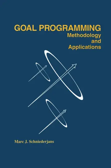 Cover of Goal Programming