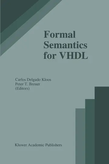 Cover of Formal Semantics for VHDL