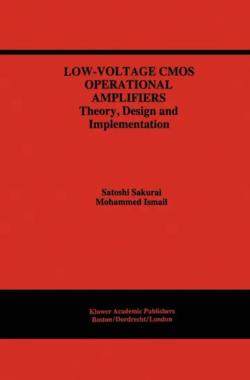 Cover of Low-Voltage CMOS Operational Amplifiers
