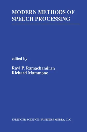 Cover of Modern Methods of Speech Processing