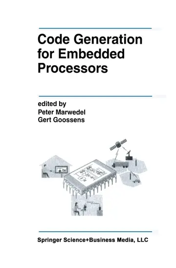 Cover of Code Generation for Embedded Processors