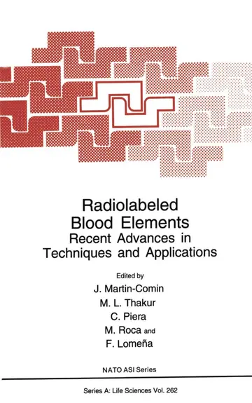 Cover of Radiolabeled Blood Elements
