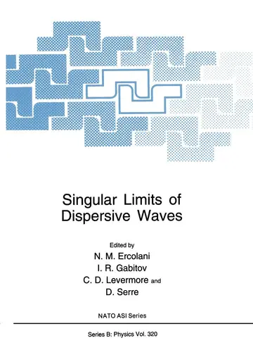 Cover of Singular Limits of Dispersive Waves