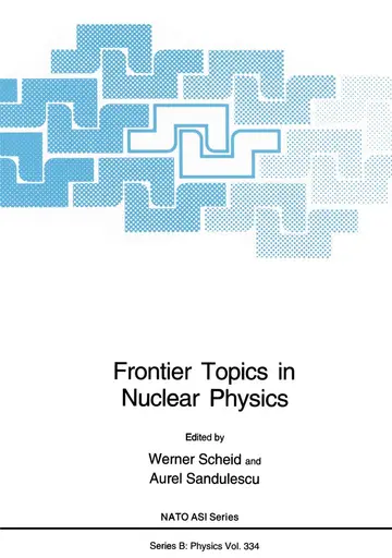 Cover of Frontier Topics in Nuclear Physics