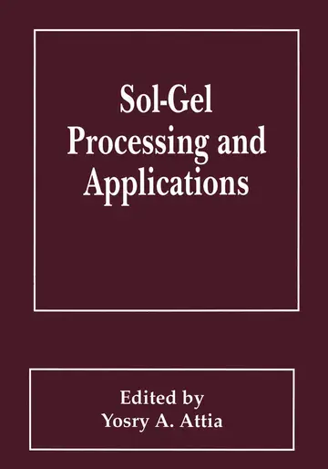 Cover of Sol-Gel Processing and Applications