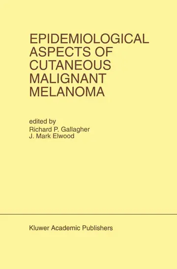 Cover of Epidemiological Aspects of Cutaneous Malignant Melanoma