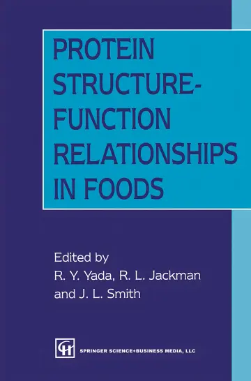 Cover of Protein Structure-Function Relationships in Foods