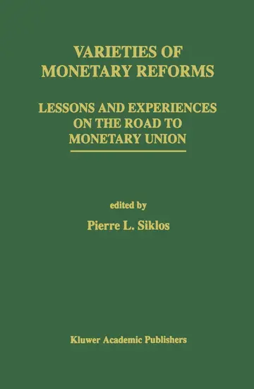 Cover of Varieties of Monetary Reforms