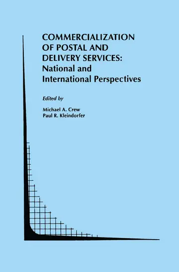 Cover of Commercialization of Postal and Delivery Services