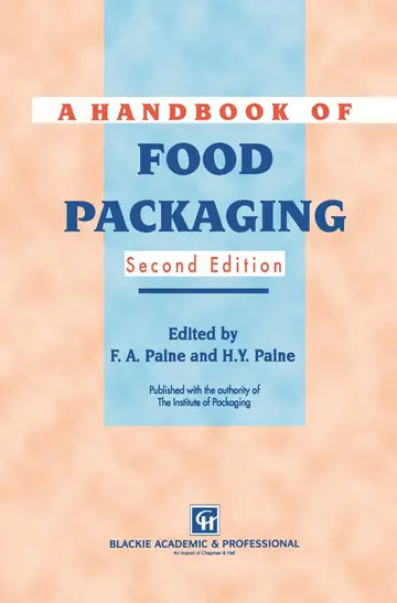 Cover of A Handbook of Food Packaging