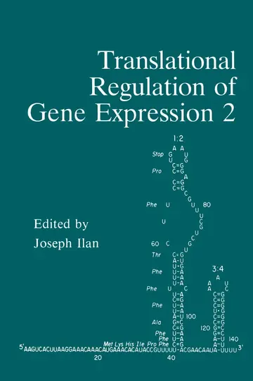 Cover of Translational Regulation of Gene Expression 2