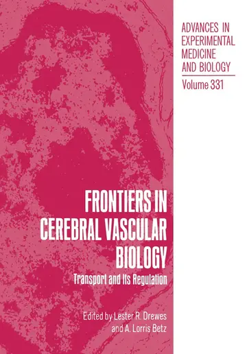 Cover of Frontiers in Cerebral Vascular Biology