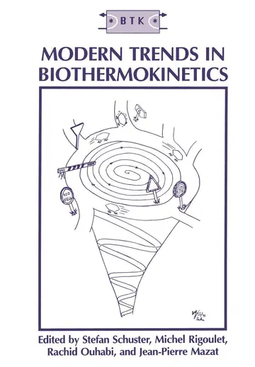 Cover of Modern Trends in Biothermokinetics