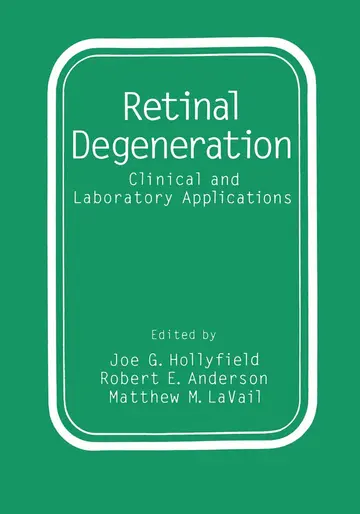 Cover of Retinal Degeneration
