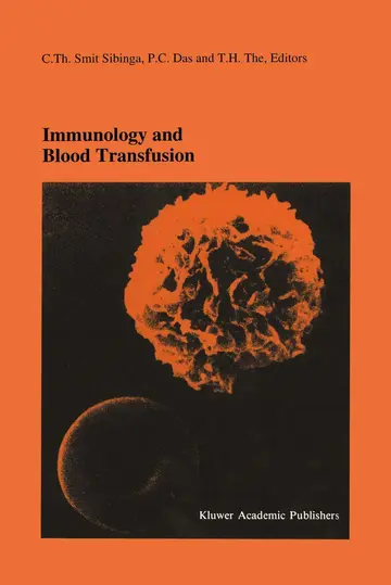 Cover of Immunology and Blood Transfusion