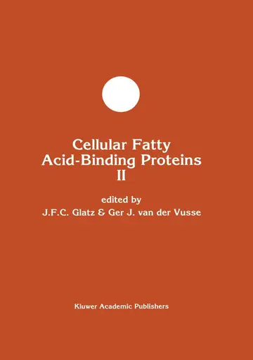 Cover of Cellular Fatty Acid-Binding Proteins II