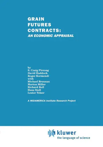 Cover of Grain Futures Contracts