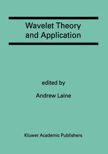 Cover of Wavelet Theory and Application
