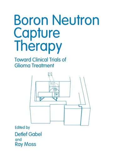 Cover of Boron Neutron Capture Therapy