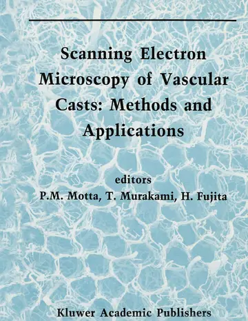 Cover of Scanning Electron Microscopy of Vascular Casts