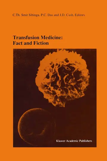 Cover of Transfusion Medicine