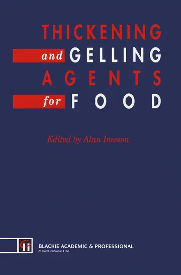 Cover of Thickening and Gelling Agents for Food