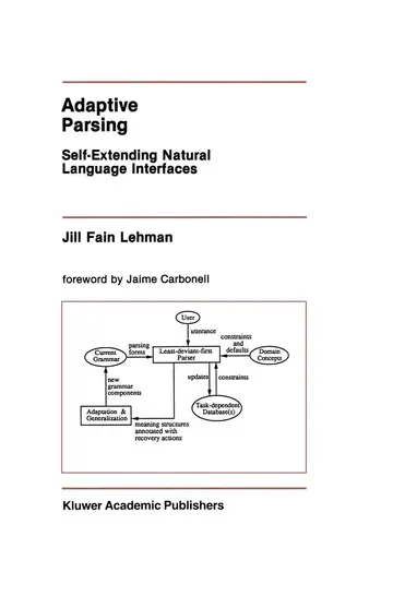 Cover of Adaptive Parsing