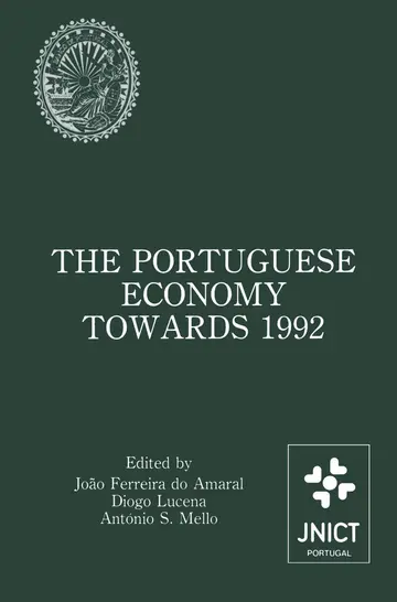 Cover of The Portuguese Economy Towards 1992