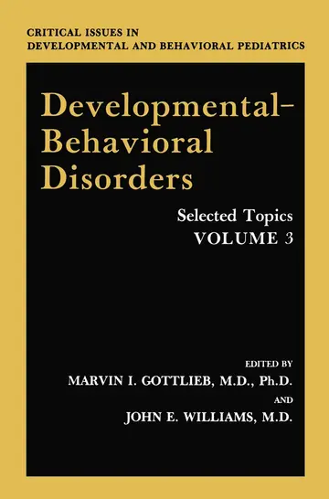 Cover of Developmental-Behavioral Disorders