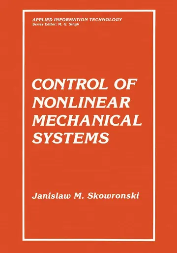 Cover of Control of Nonlinear Mechanical Systems