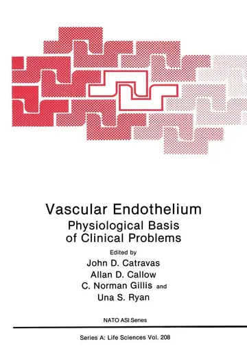 Cover of Vascular Endothelium