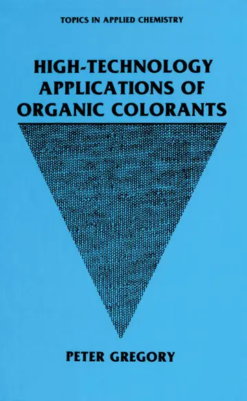 Cover of High-Technology Applications of Organic Colorants