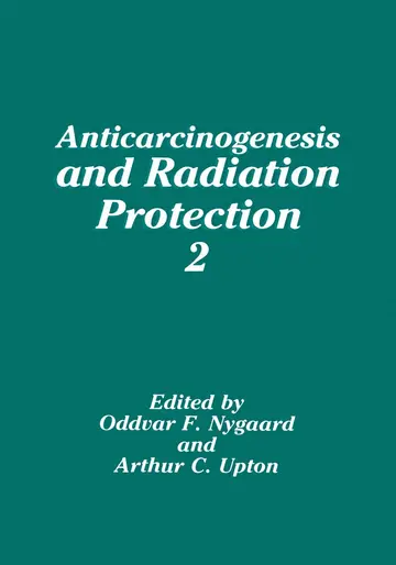 Cover of Anticarcinogenesis and Radiation Protection 2