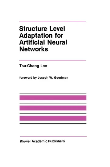 Cover of Structure Level Adaptation for Artificial Neural Networks