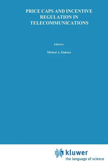 Cover of Price Caps and Incentive Regulation in Telecommunications