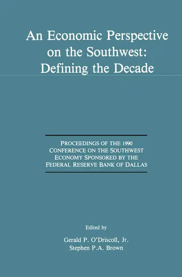 Cover of An Economic Perspective on the Southwest