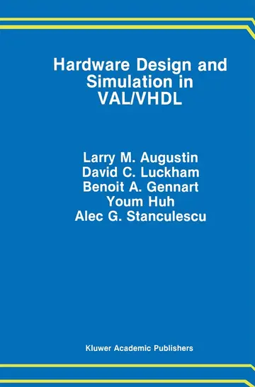 Cover of Hardware Design and Simulation in Val/Vhdl