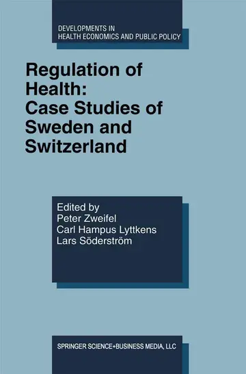 Cover of Regulation of Health