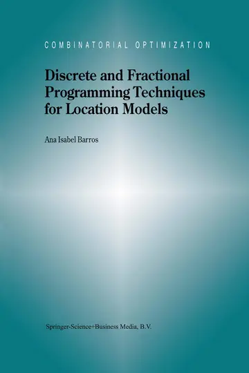 Cover of Discrete and Fractional Programming Techniques for Location Models