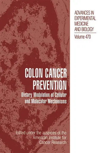 Cover of Colon Cancer Prevention