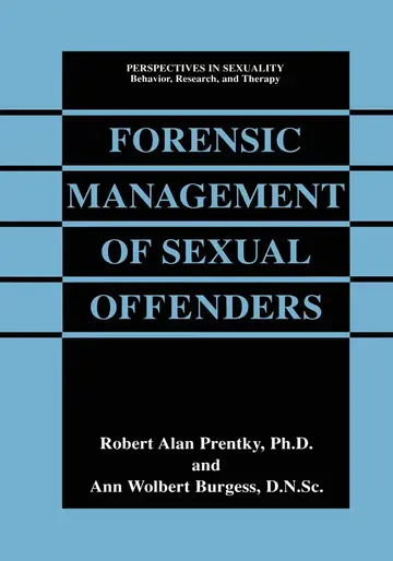 Cover of Forensic Management of Sexual Offenders