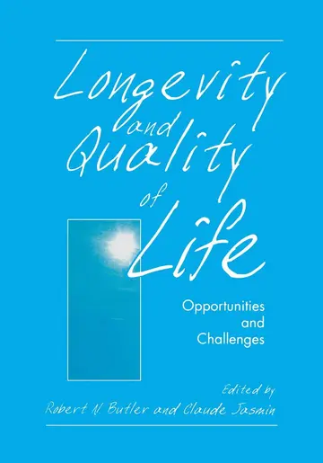 Cover of Longevity and Quality of Life