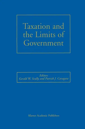 Cover of Taxation and the Limits of Government