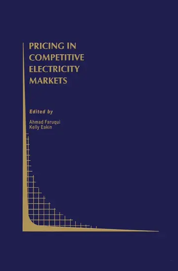 Cover of Pricing in Competitive Electricity Markets